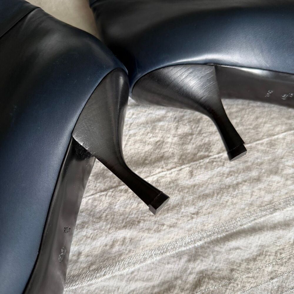 The Row Bourgeoise Boots 40.5 Navy — image 5 of 8
